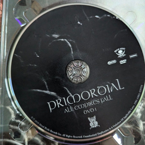 Primordial All Empires Fall DVD like new, metal