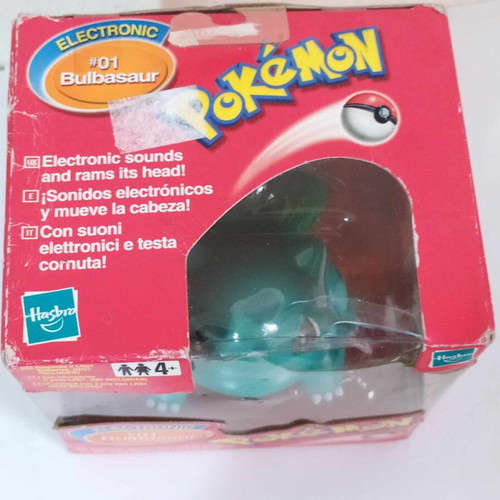 Pokemon Bulbasaur electronic figure new Hasbro 2000