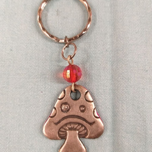 Mushroom keychain like new