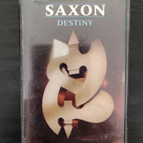 Saxon Destiny cassette tape