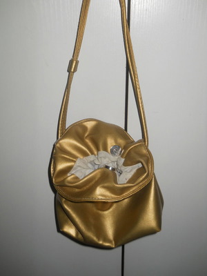 Handheld pouch bag used in excellent condition
