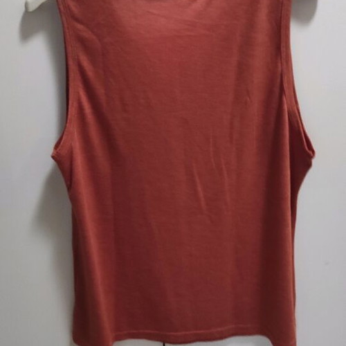 Sleeveless blouse red like new, size XL