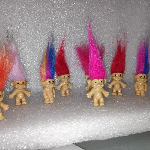 Vintage Euchoulides figures set of 10, like new, Western Animation
