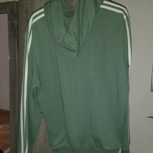 Adidas hoodie khaki medium in perfect condition