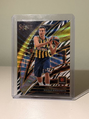 Panini Select Euroleague Bogdan Bogdanovic Courtside SSP Zebra Καινούργιο