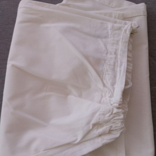 Lorina White Maternity Pants with Gift Top like new