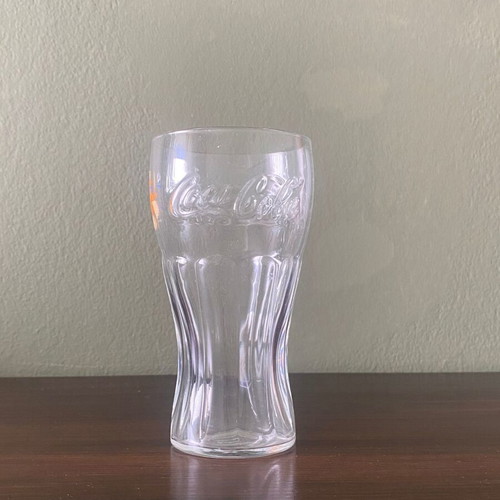 Coca Cola glass used with Athens 2004 Olympics mascot