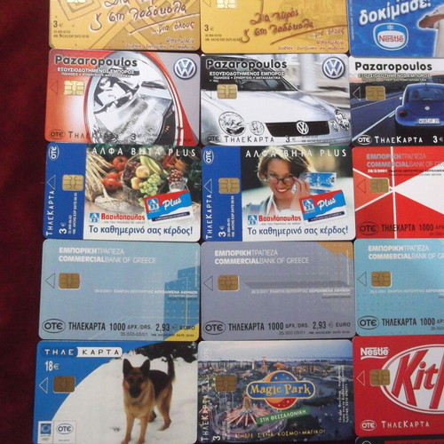 Telecards dummy 46 different new without code