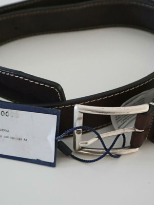 Gant leather belt, black, size 105