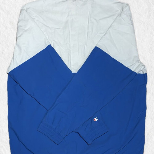 Champion Jacket used color block pullover, size L