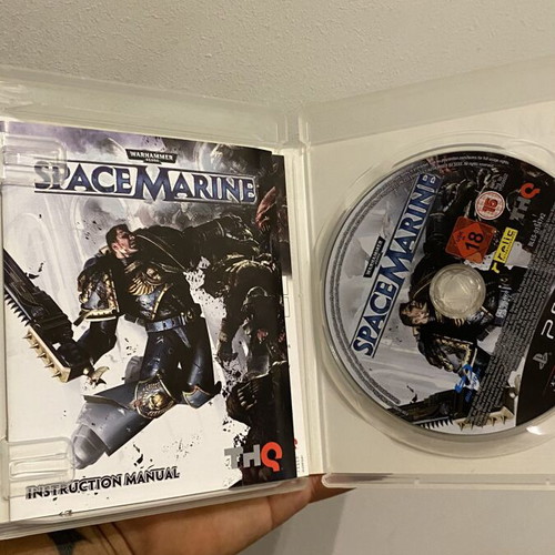 Space Marine PS3 game like new, functional and flawless