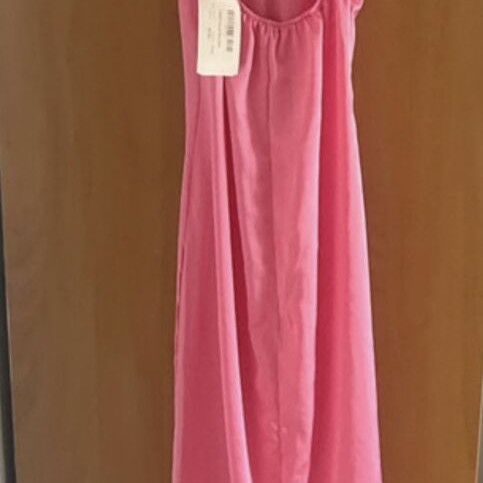 Decoro satin pink dress new