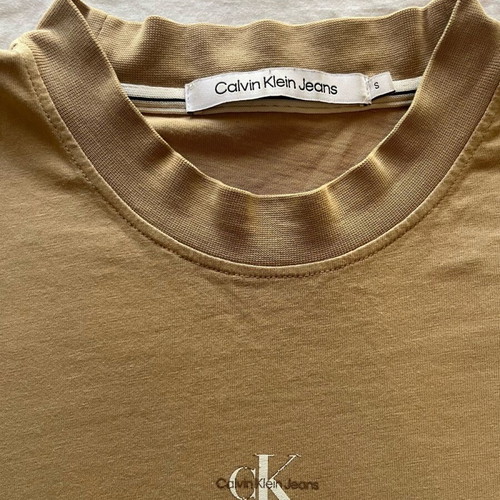 Calvin Klein Jeans T-shirt like new, beige, size S