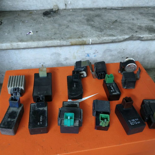 Honda C50 and GLX electronic parts used, genuine