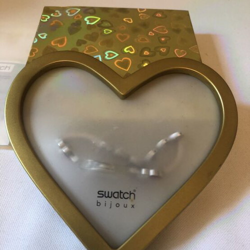 Swatch You're My Love LK307G women's watch like new, silver