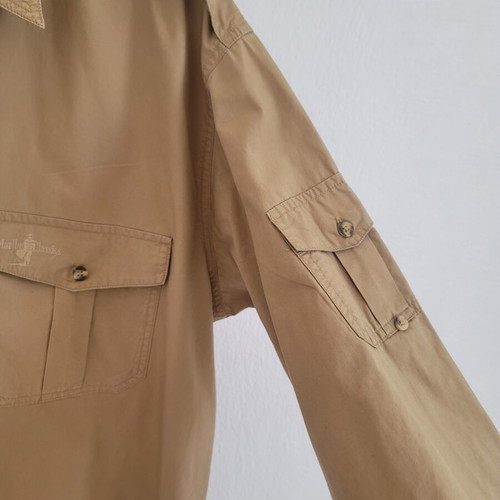 Marlboro Classics Men's Safari Shirt XL beige 100% cotton like new