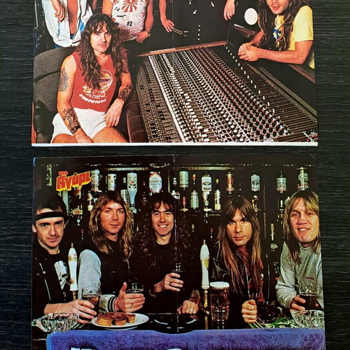 Iron Maiden pack of 11 new 1980s heavy metal posters