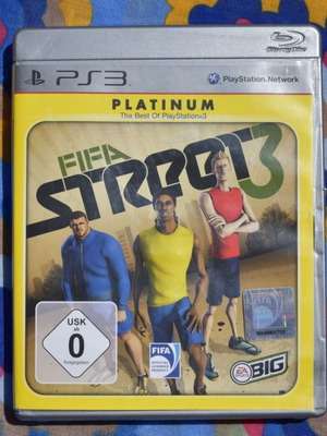 FIFA Street Platinum PS3 game used, sports simulation