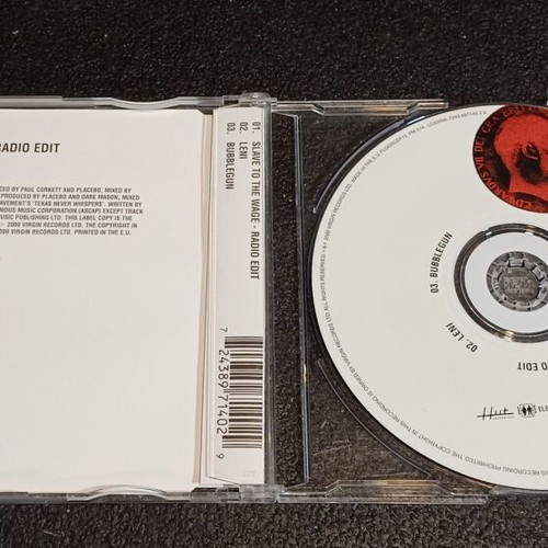Placebo Slave To The Wage CD single used, alternative rock