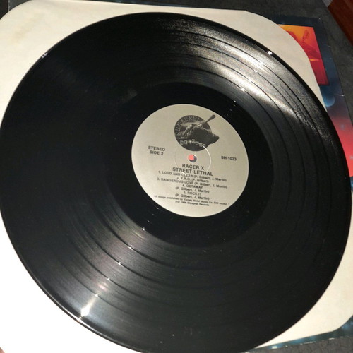Racer X Street Lethal LP used metal album