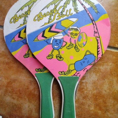 Rackets used, lightweight, suitable for children