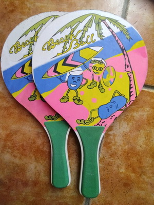 Rackets used, lightweight, suitable for children