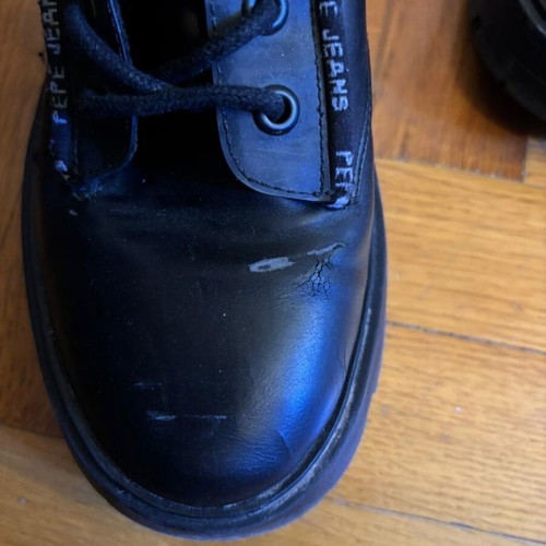 Pepe Jeans black boots size 39 like new