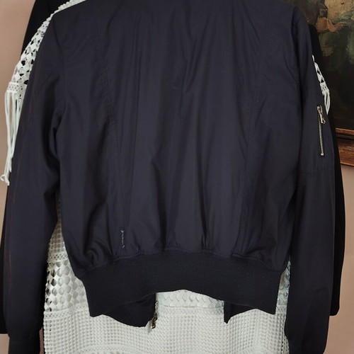 Armani Jeans women's bomber jacket, dark blue