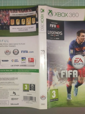 FIFA 16 Xbox 360 game