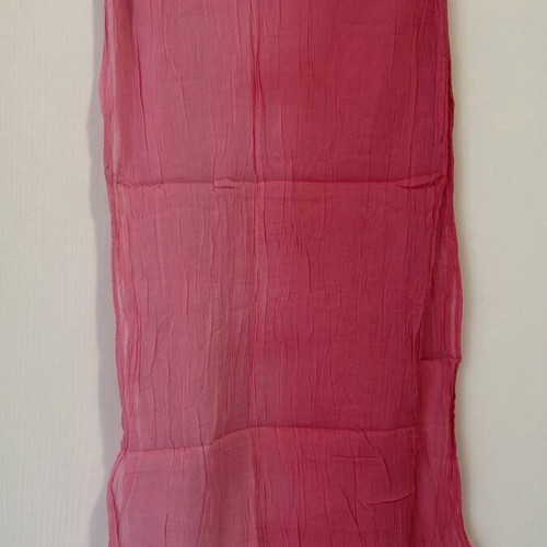 Zara pink scarf new, 100% cotton