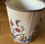 Lampshade with decorative pattern