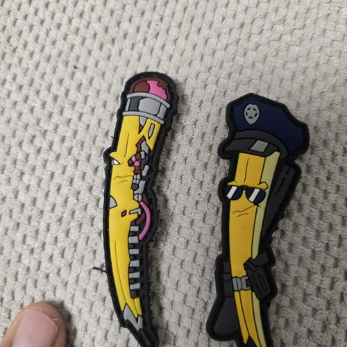 PVC patch set of two new