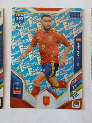 Κάρτες Panini Fans' Favourite Spain μεταχειρισμένες, σετ 3