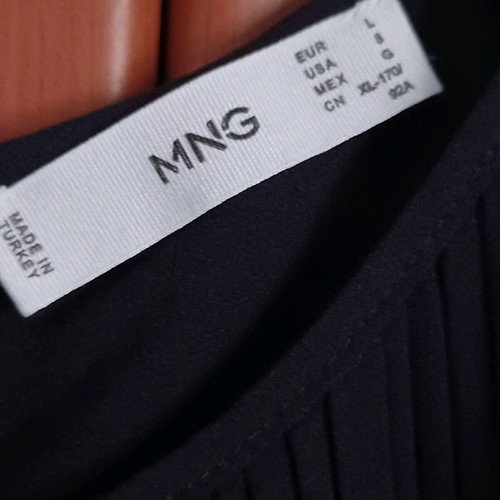 Mango women's blouse black, like new, size XL