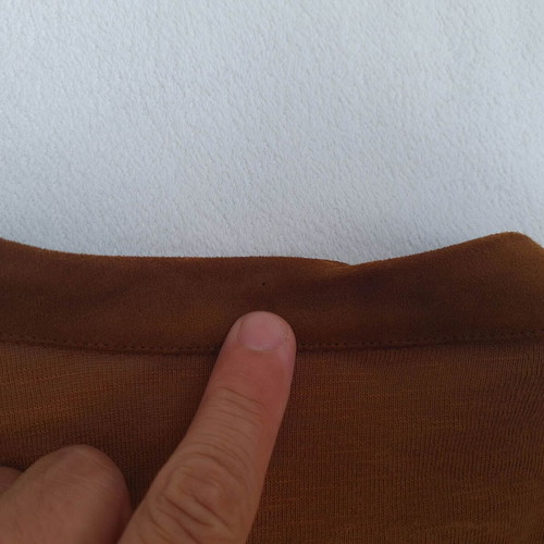 Majestic Filatures women's suede leather and cotton jacket blouse, size XS