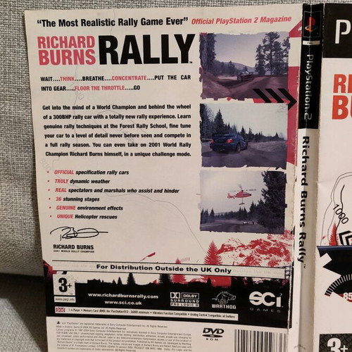 Richard Burns Rally PlayStation 2 used, racing
