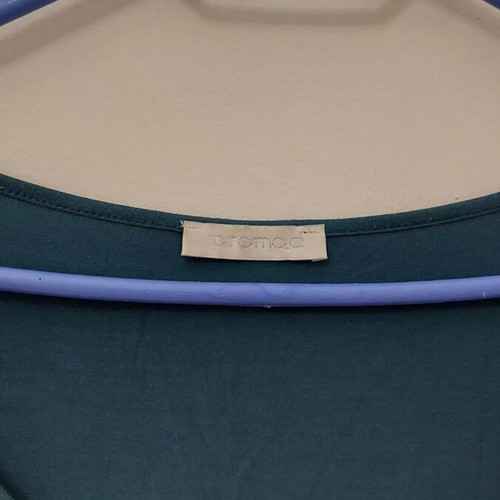 Promod women's shirt size M like new, blue and green