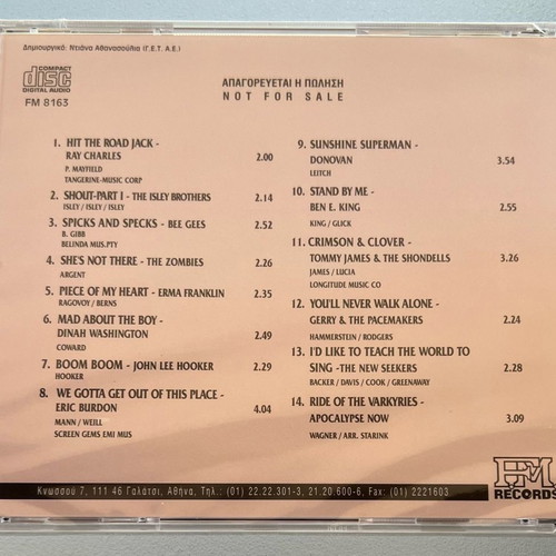 Hit the Road collection CD new