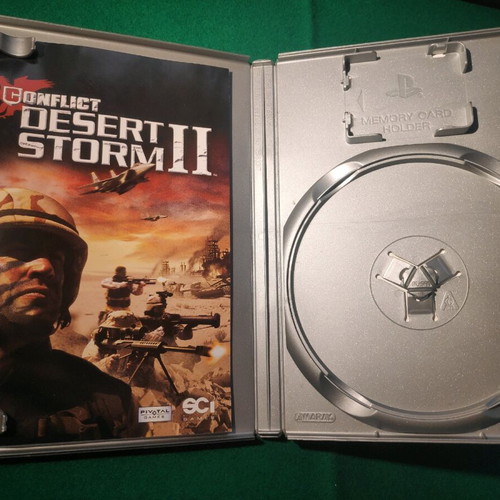Conflict Desert Storm II για PlayStation 2 σε άριστη κατάσταση με κουτί και manual