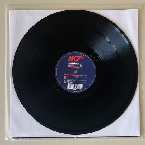 K.Hand On A Mission 12" vinyl record used, electronic techno