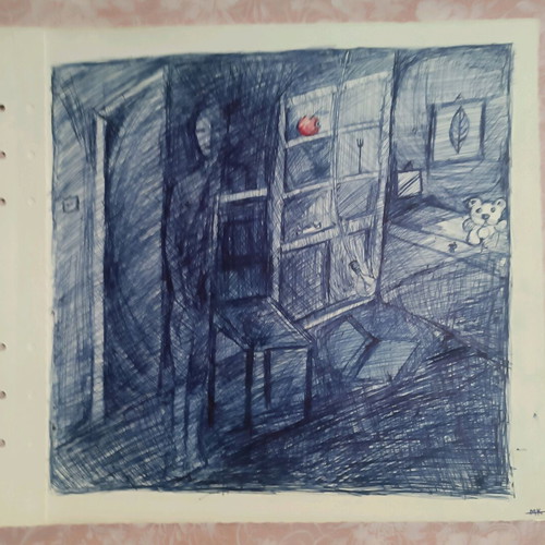 Symbolic painting Light on Hidden Sexuality made to order