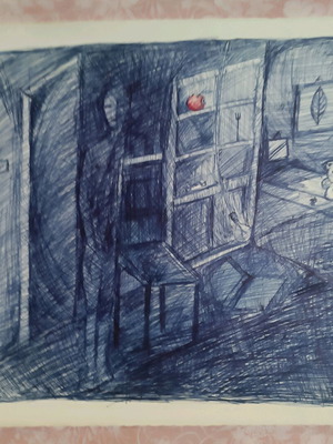 Symbolic painting Light on Hidden Sexuality made to order