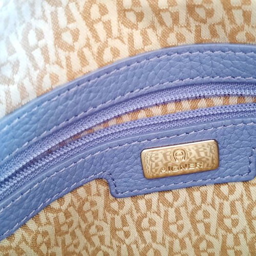 Aigner collectible 50th anniversary bag new, 2 compartments, purple