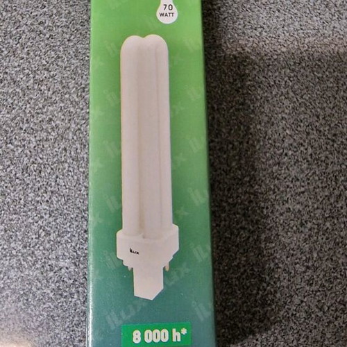 iLux Fluorescent Lamps 13W 70W new, 4000K cool white