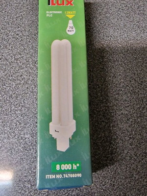 iLux Fluorescent Lamps 13W 70W new, 4000K cool white