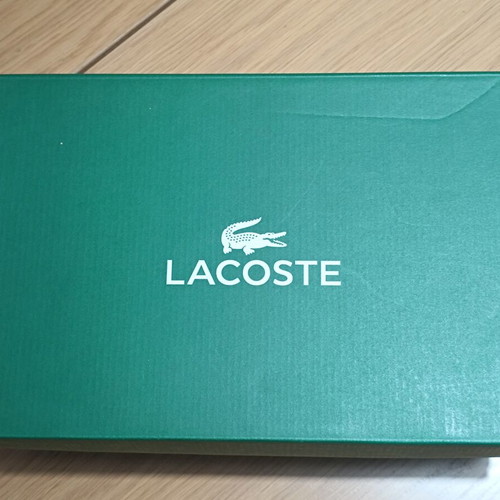 Lacoste Carnaby Plat Leather Sneakers size 38 new, black and white