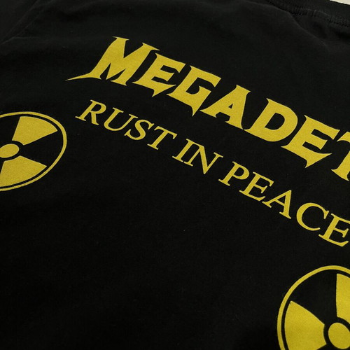 Megadeth men's metal t-shirt size S like new, black