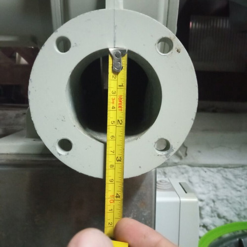 Three-phase blower 0.075 kW used, 230/400V, Germany