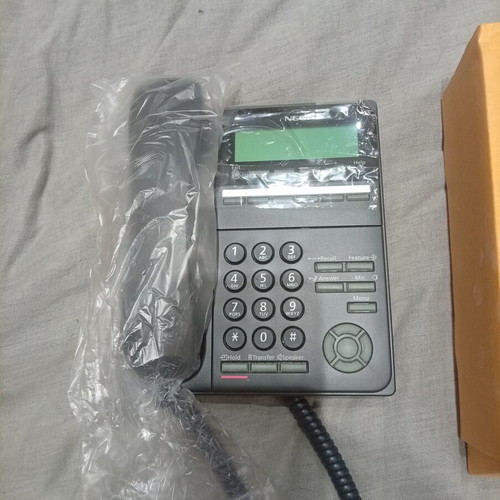 NEC Corded Home Phone black, new