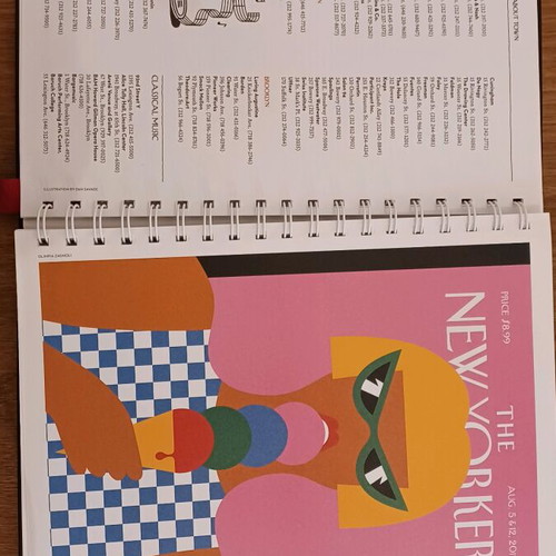 New Yorker collectible diary 2021 new